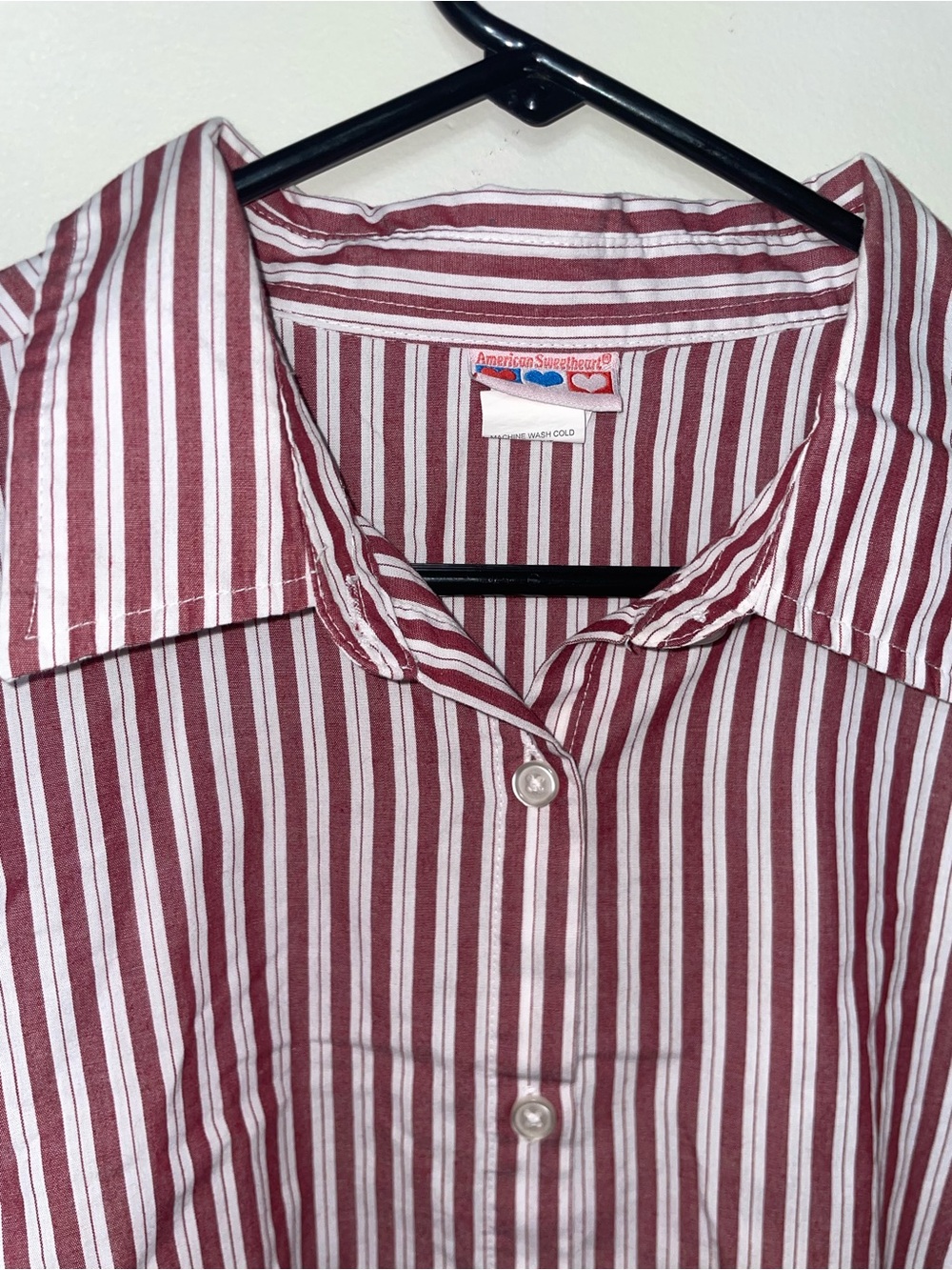 American Sweetheart 90s Button Up Blouse